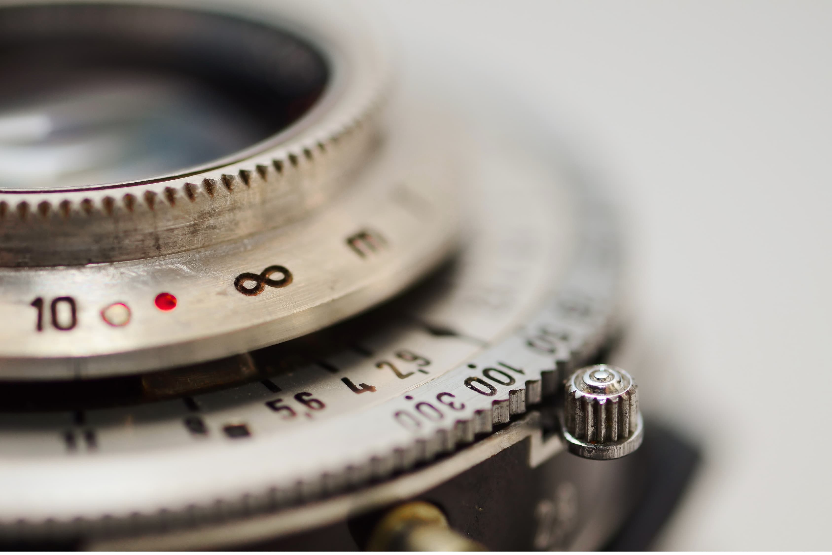 Vintage lens photo